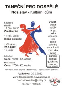 plakat 2022 tanecni nosislav