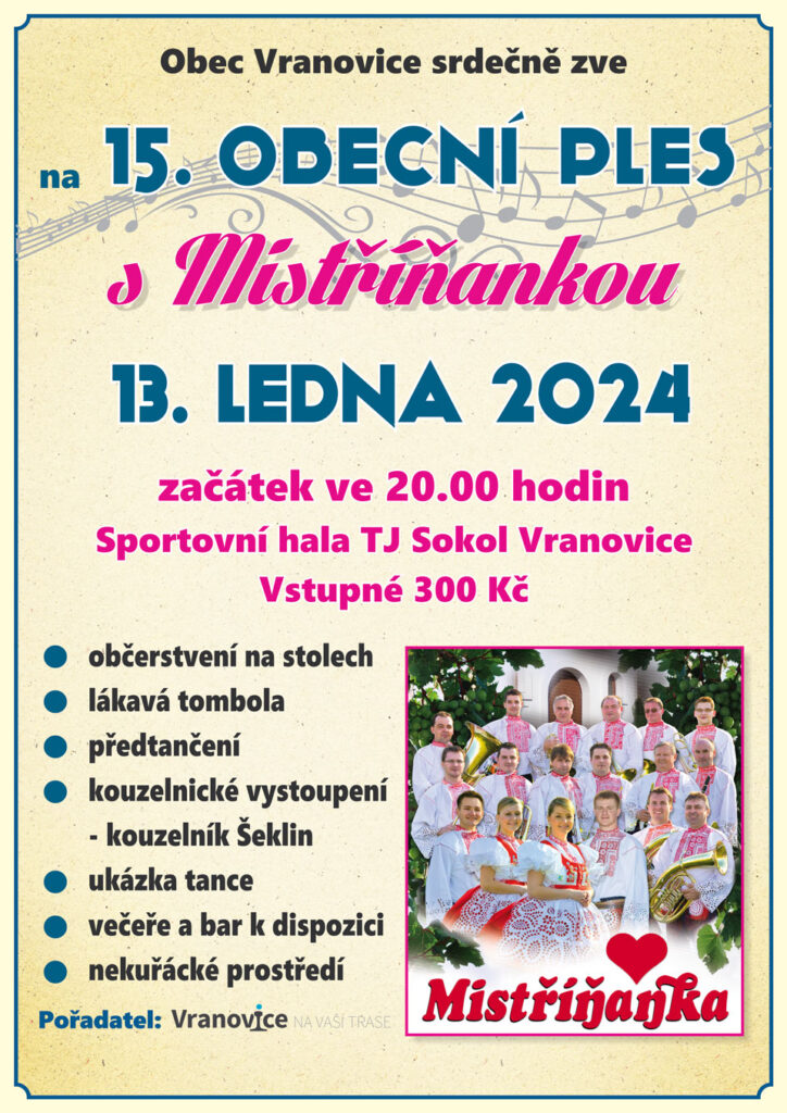 VranovicePles2024 Plakat